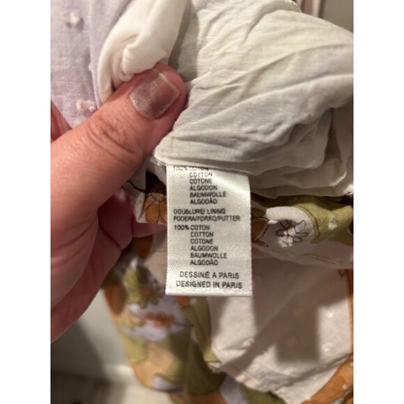 Antik Batik Bahia Cutout Ruffle Maxi Dress With Square Neckline  Adjustable Back - Picture 11 of 14